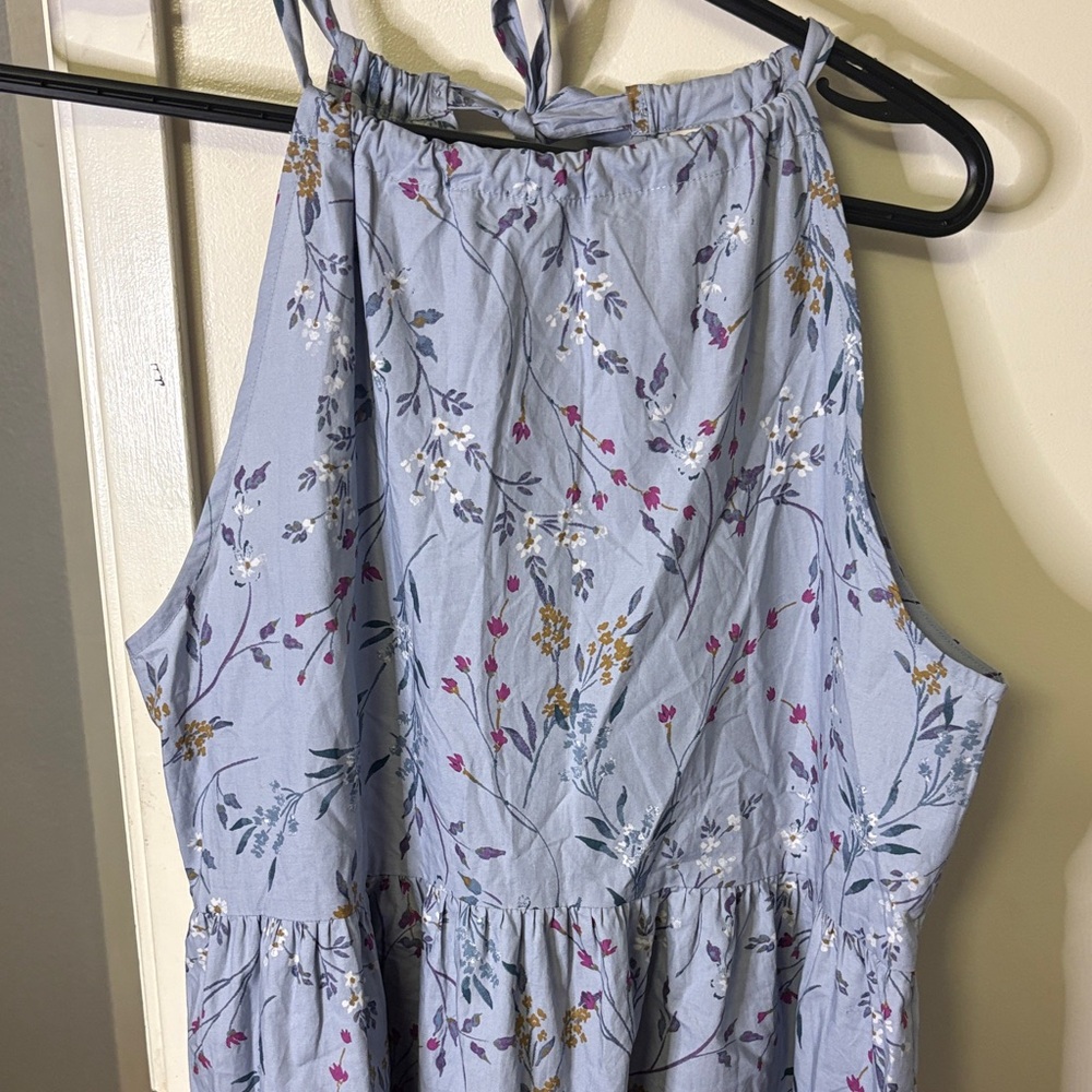 Floral Halter Dress